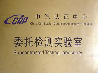 Authorization of CAP Suscontracted Testing Laboratory